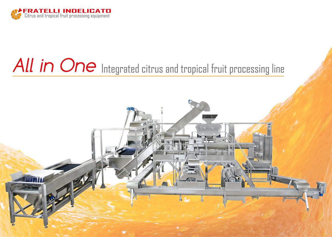 All in One: citrus and tropical fruit processing line